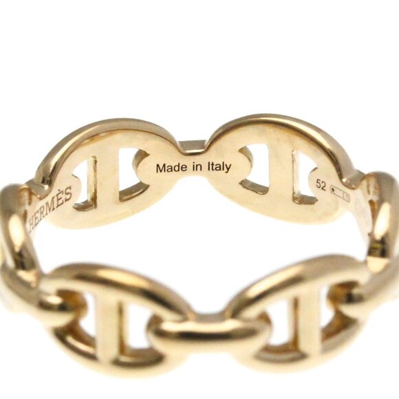 HERMES 18k Rose Gold Ring - Picture 7 of 10